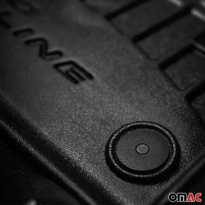 OMAC Gummi Fußmatten für Ford Transit 2000-2013 Premium 3D Automatten Schwarz OMAC DE