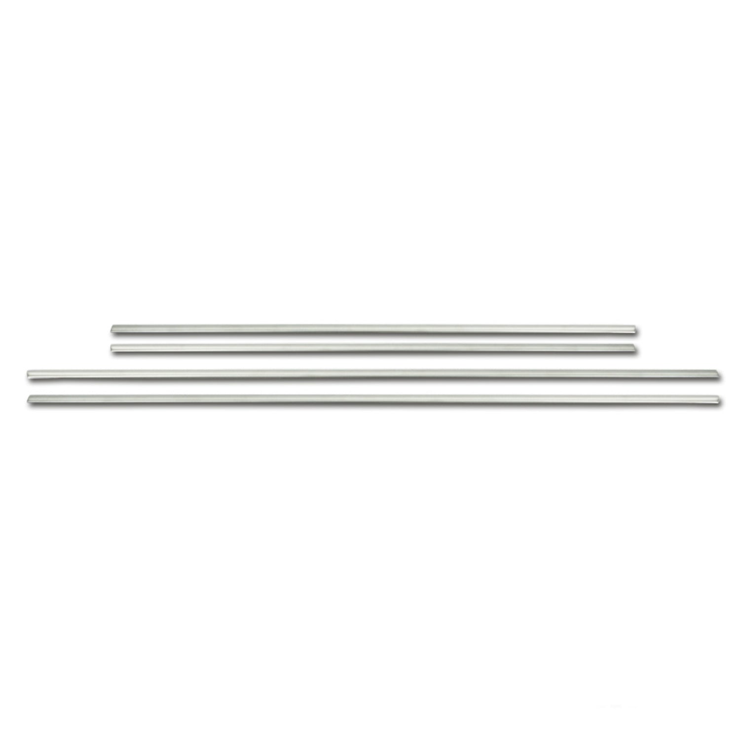 Fensterleisten Zierleisten für Renault Scenic 1999-2003 Edelstahl Chrom OMAC DE