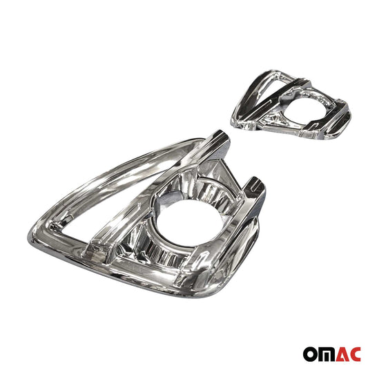 Nebelscheinwerfer Rahmen Umrandung für Mazda CX-5 2015-2017 ABS Chrom OMAC DE