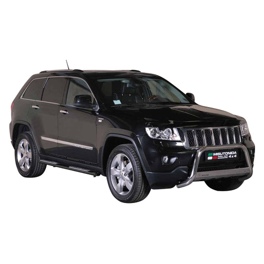 Stahl Seitenschweller Schwellerrohre für Jeep Grand Cherokee 2010-2013 Schwarz OMAC DE