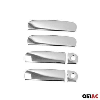 Türgriff Blende Türgriffkappen für Audi A3 8L1 1996-03 4tür Edelstahl Silber 6x