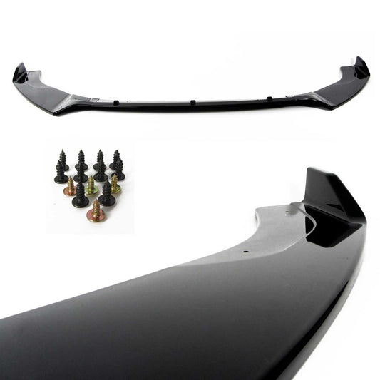 JOM Frontspoiler Lippe Splitter für VW Golf 7 GTi Bj. 2012-2018 schwarz glänzend OMAC DE