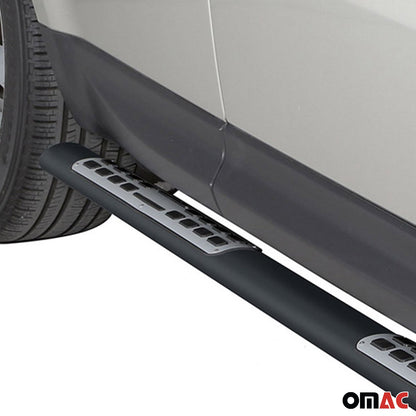 Stahl Seitenschweller Schwellerrohre für Range Rover Sport 2014-2017 Schwarz OMAC DE