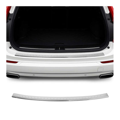 OMAC Ladekantenschutz Stoßstangenschutz für Volvo XC90 2015-25 Edelstahl Silber OMAC DE