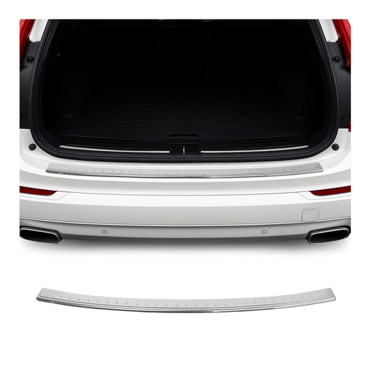 OMAC Ladekantenschutz Stoßstangenschutz für Volvo XC90 2015-25 Edelstahl Silber OMAC DE