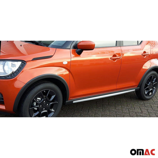 Dachreling Leiste & Seitenschweller Leiste Satz Universal Silber OMAC DE