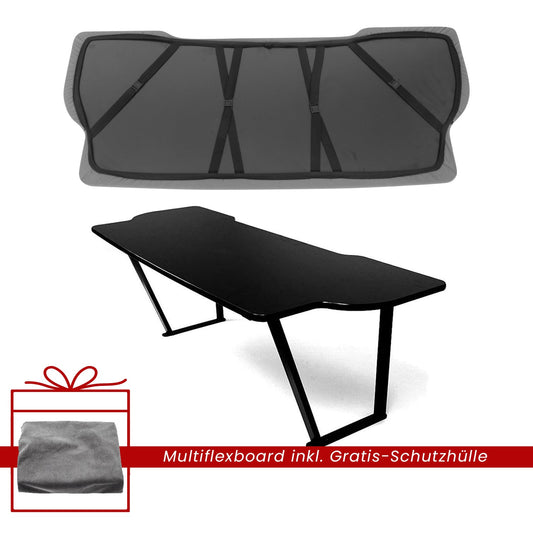 Multiflexboard Bettverlängerung für VW T5 T6 ab 2003 incl. Schutzhülle Ablage OMAC DE