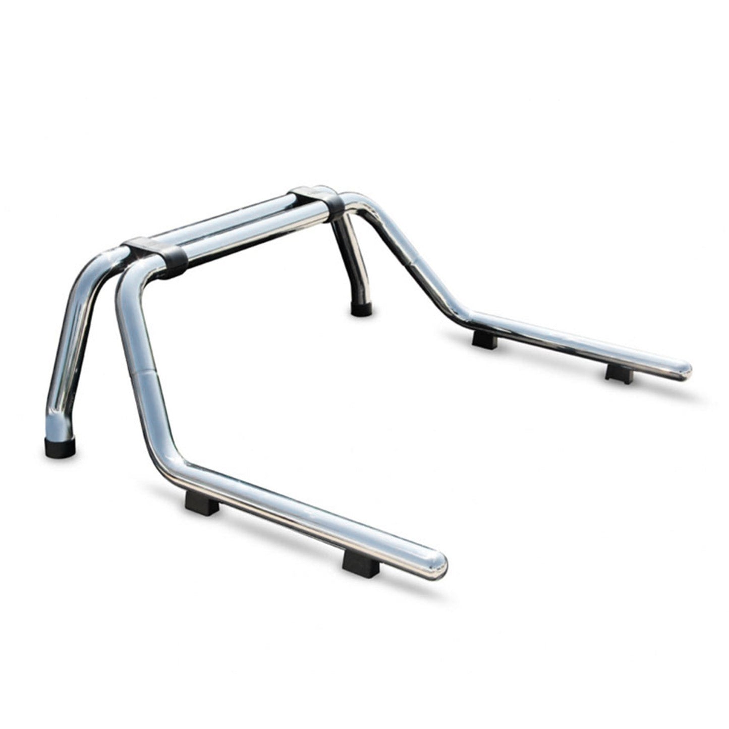Überrollbügel Rollbar für Nissan Navara D22 1999-06 Gefärbten Stahl Ø76 Schwarz OMAC DE