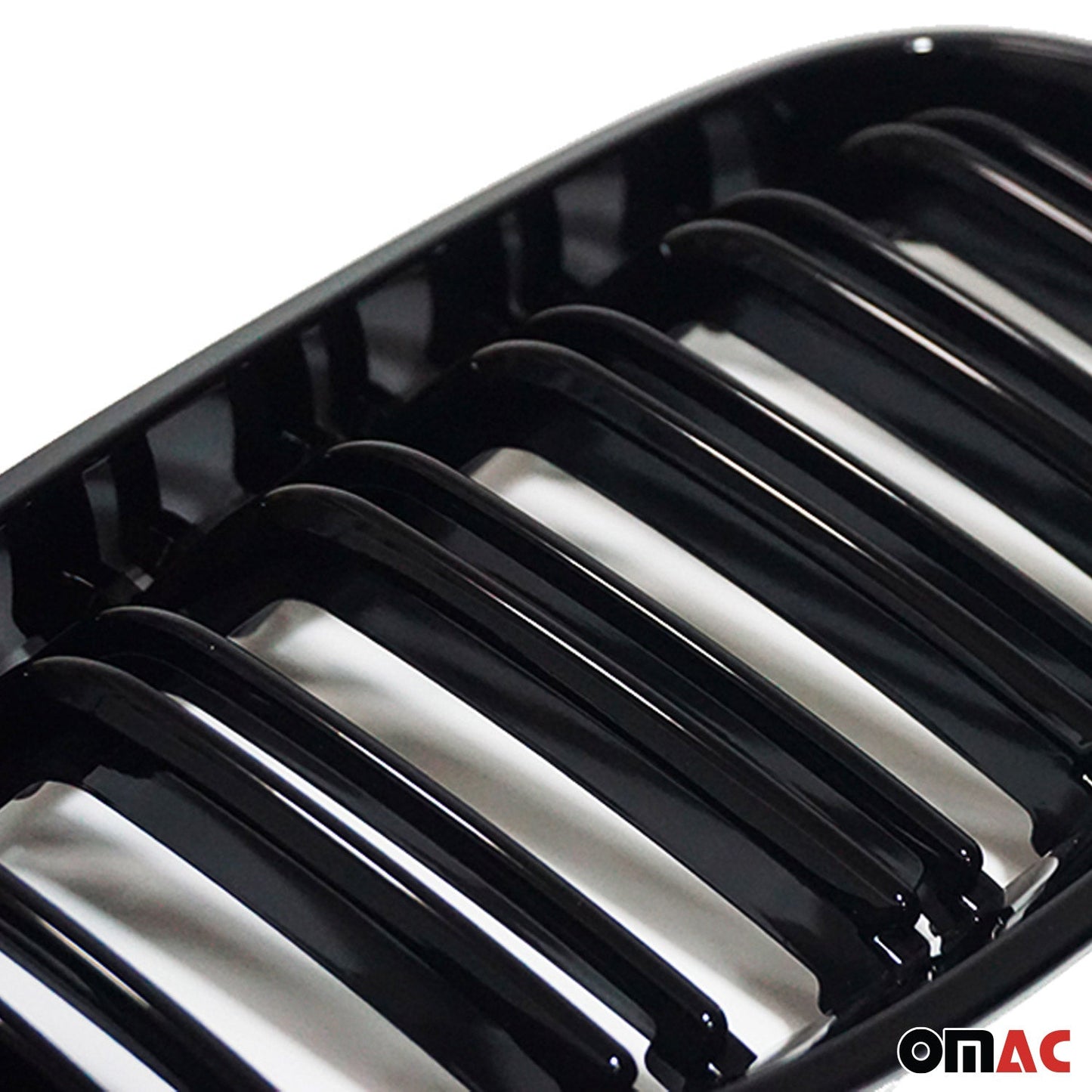 2004-2010 BMW 5er E60 M5 Limo Nieren Grill Kühlergrill Schwarz Glanz