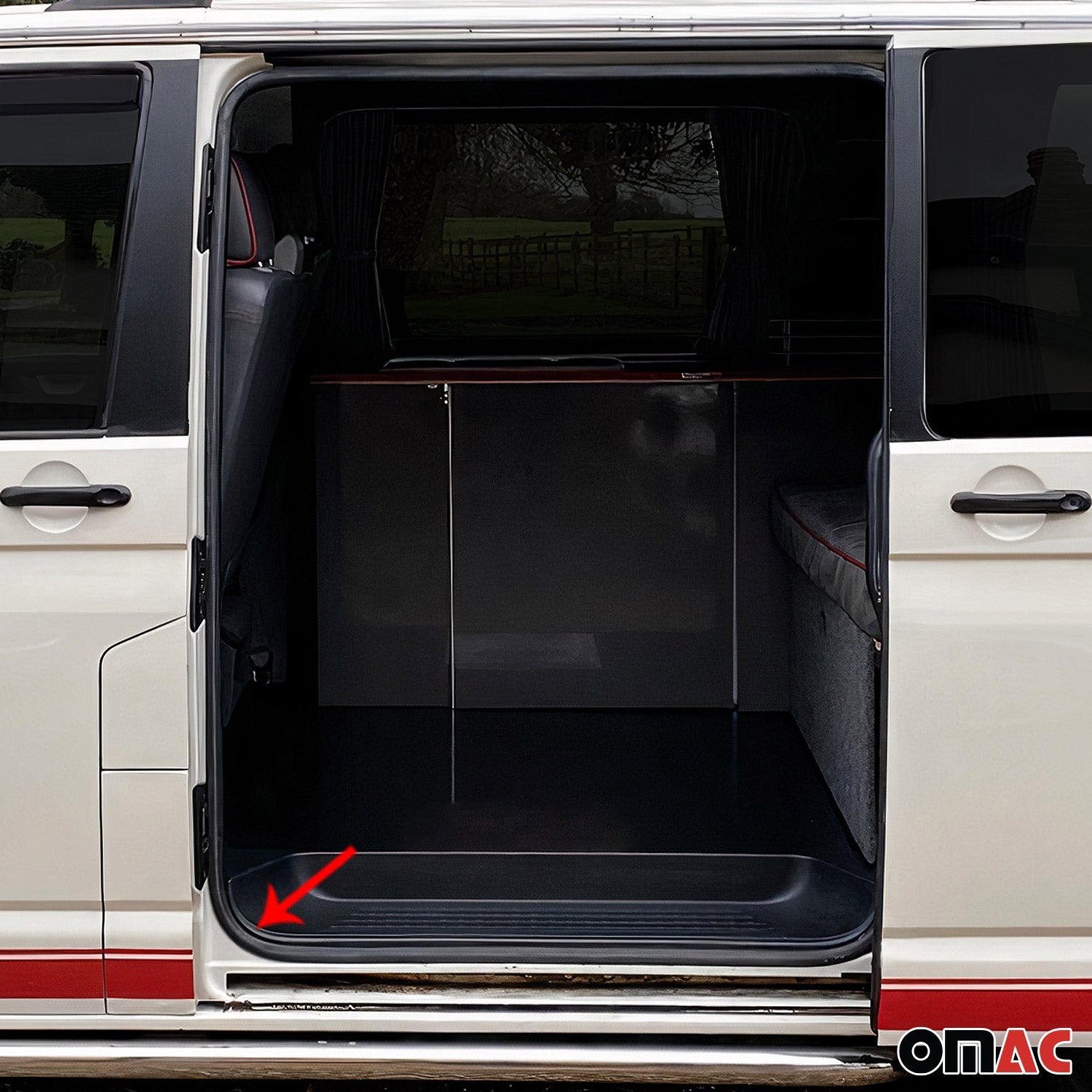 Auto Türdichtung Gummidichtung Kantenschutz für VW T5 2003-2015 / T6 2015-2025 OMAC DE