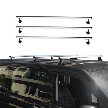Dachträger Grundtäger für Citroen Berlingo 2018-2025 75kg Aluminium Silber 3 tlg OMAC DE