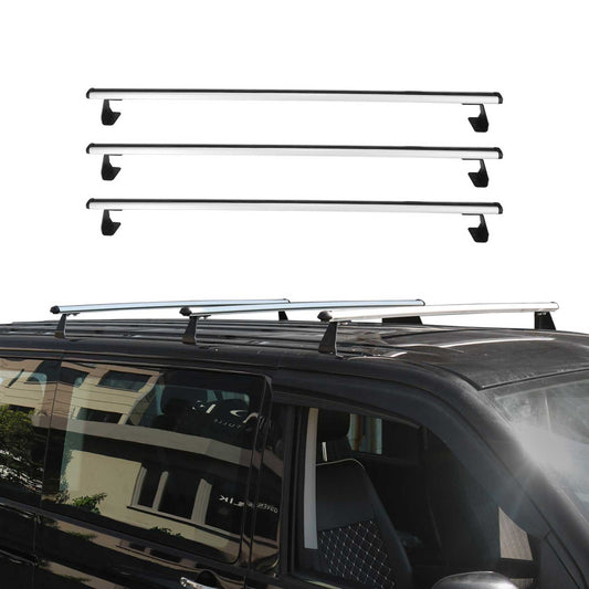 Dachträger Grundtäger für Citroen Berlingo 2018-2025 75kg Aluminium Silber 3 tlg OMAC DE