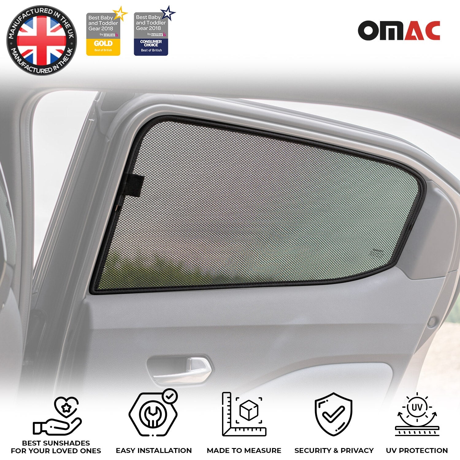 Sonnenschutz Seitenfenster für Nissan Juke 2019-2025 Heckscheibe 2tlg Schwarz OMAC DE
