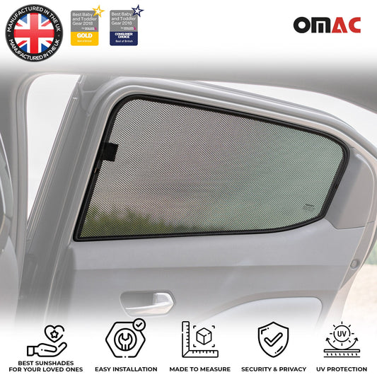 Sonnenschutz Seitenfenster für Nissan Juke 2019-2025 Heckscheibe 2tlg Schwarz OMAC DE