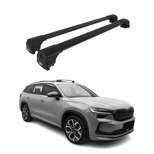 Dachträger für Skoda Kodiaq 2024-2025 / Skoda Superb 2024-25 Kombi 75kg Schwarz OMAC DE