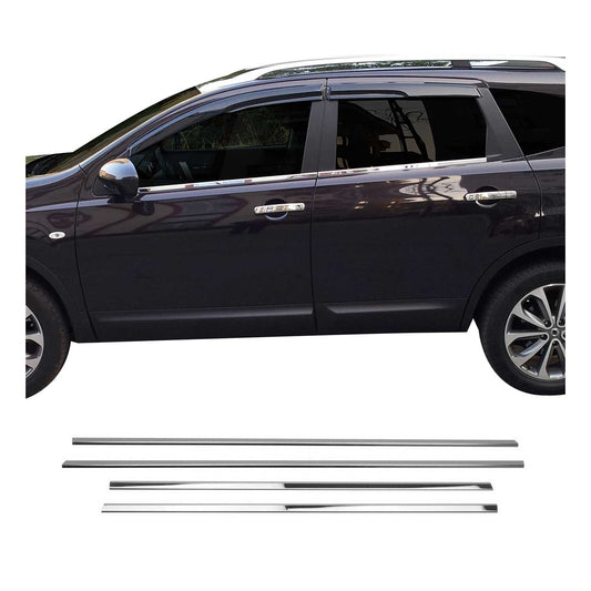 Fensterleisten Zierleisten für Nissan X-Trail T32 2014-2020 Edelstahl Chrom 4tlg OMAC DE