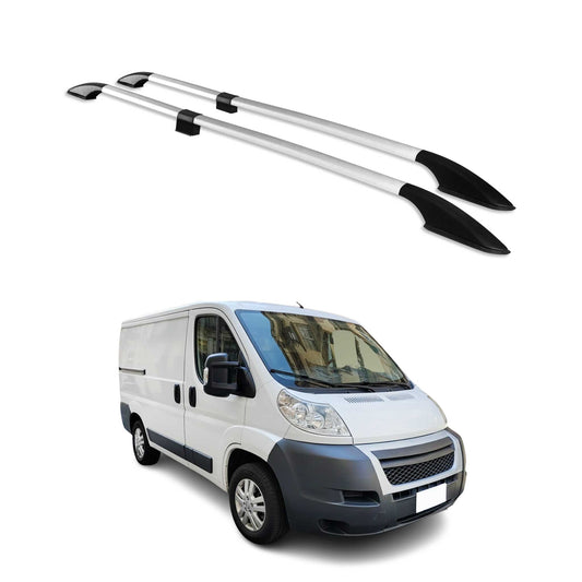 Dachreling Relingträger für Citroen Jumper 2006-2025 L1/H1 Alu Silber 4 tlg OMAC DE