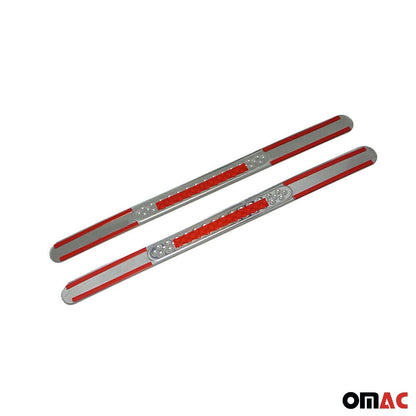 Einstiegsleisten Türschweller für Honda Civic IX 2011-2015 Edelstahl Silber 2tlg OMAC DE