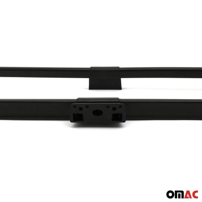 2006-2025 Fiat Ducato III Dachträger Gepäckträger L3 H2 Alu Schwarz 2 tlg