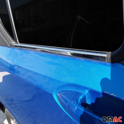 Fensterleisten Zierleisten für Ford Tourneo Courier 2023-2025 Edelstahl 4tlg OMAC DE