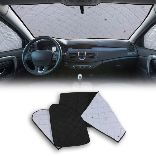 Magnetisch Vorhänge Thermo für Ford Transit Tourneo Custom 2023-2025 3x Vorne OMAC DE