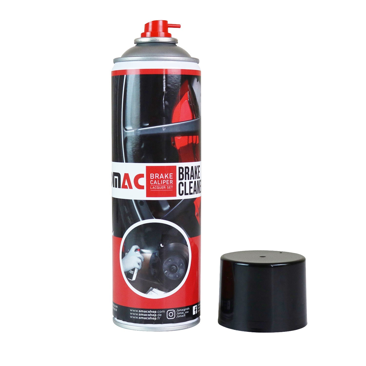 OMAC Bremsenreiniger Spraydose Teilereiniger Entfetter Reinigung 500 ml SET 6x OMAC DE