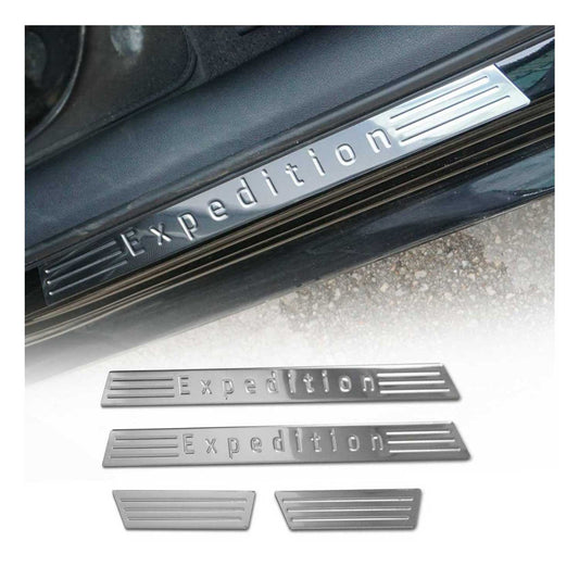 Einstiegsleisten Türschweller Edition für Mercedes E Klasse Edelstahl Silber 4x OMAC DE
