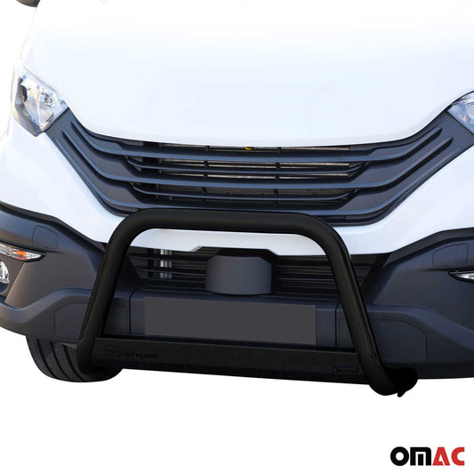 Frontbügel Frontschutzbügel für Iveco Daily ab 2025 ø63mm Stahl Schwarz Schutz OMAC DE
