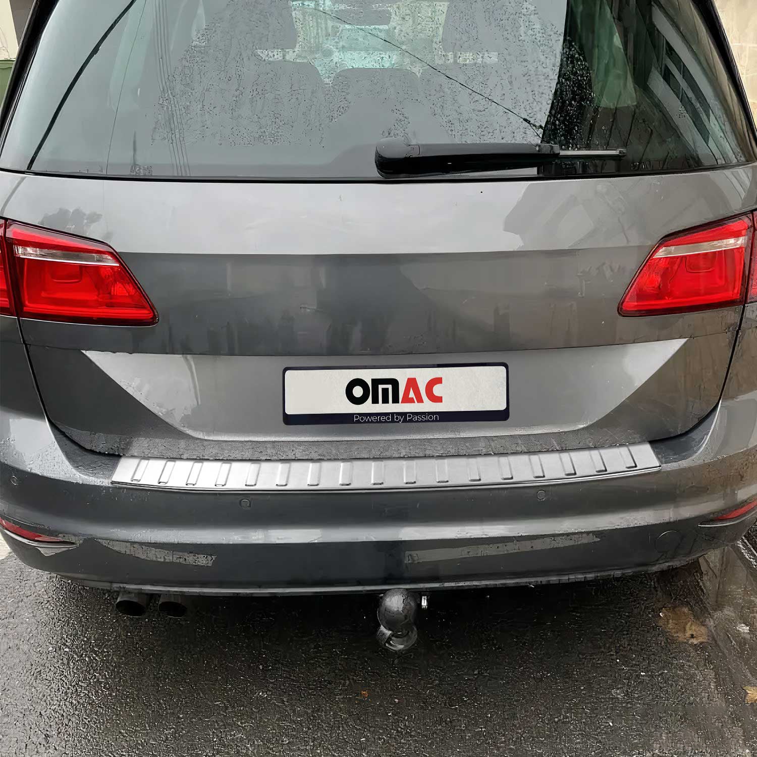 Für VW Golf VII Sportsvan 2013-2023 Chrom Ladekantenschutz Abkantung Edelstahl OMAC DE