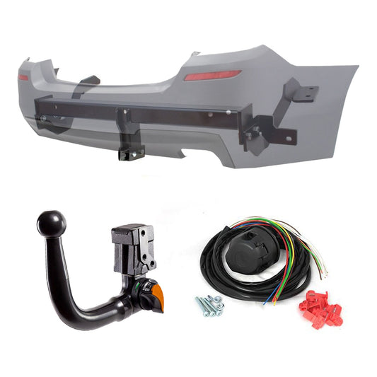 Aragon Anhängerkupplung E-Satz 13pin für Seat Toledo III 2012-2019 ABE OMAC DE