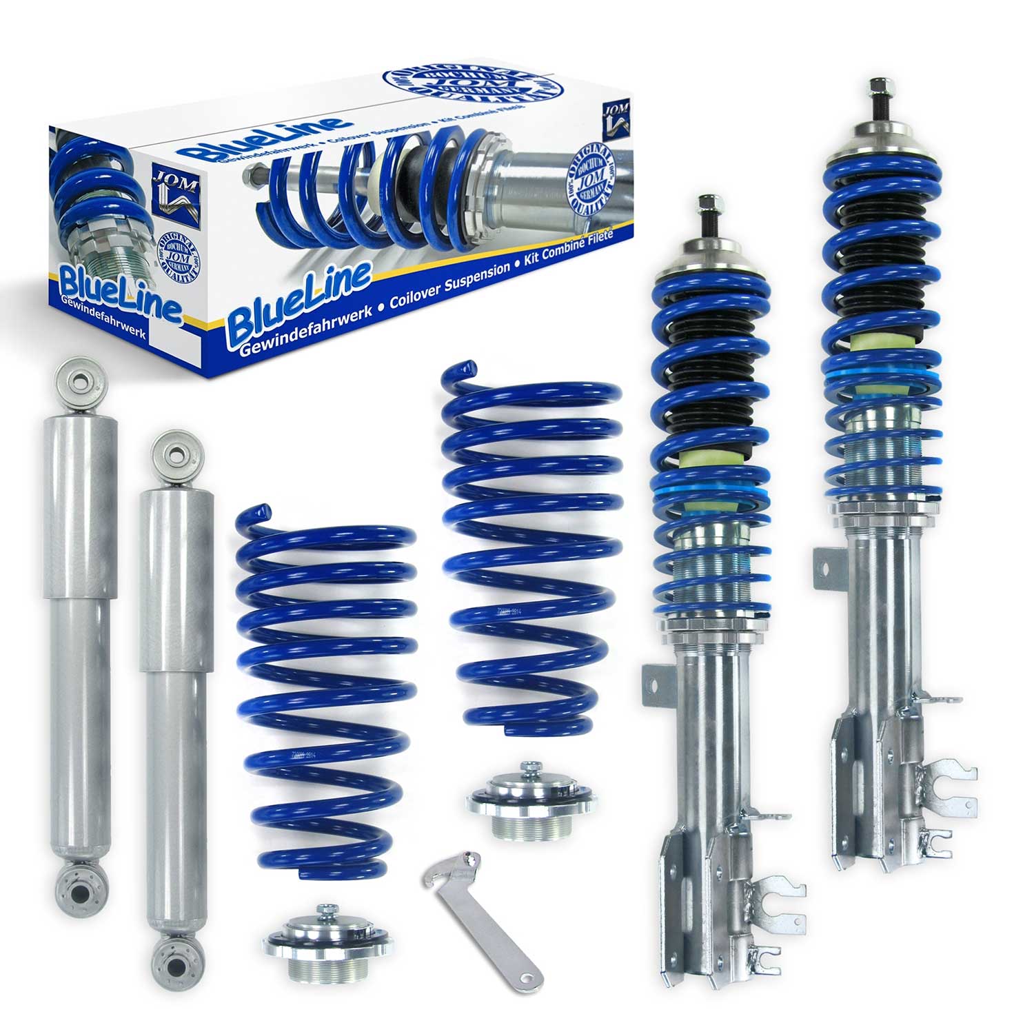 JOM Gewindefahrwerk für Fiat 500 (Typ 312) 1.2 8V/1.3/1.4 16V/Abarth 2007- OMAC DE