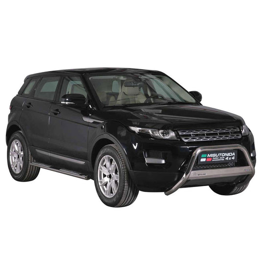 Edelstahl Seitenschweller Schwellerrohre für Range Rover Evoque 2011-2015 Silber OMAC DE