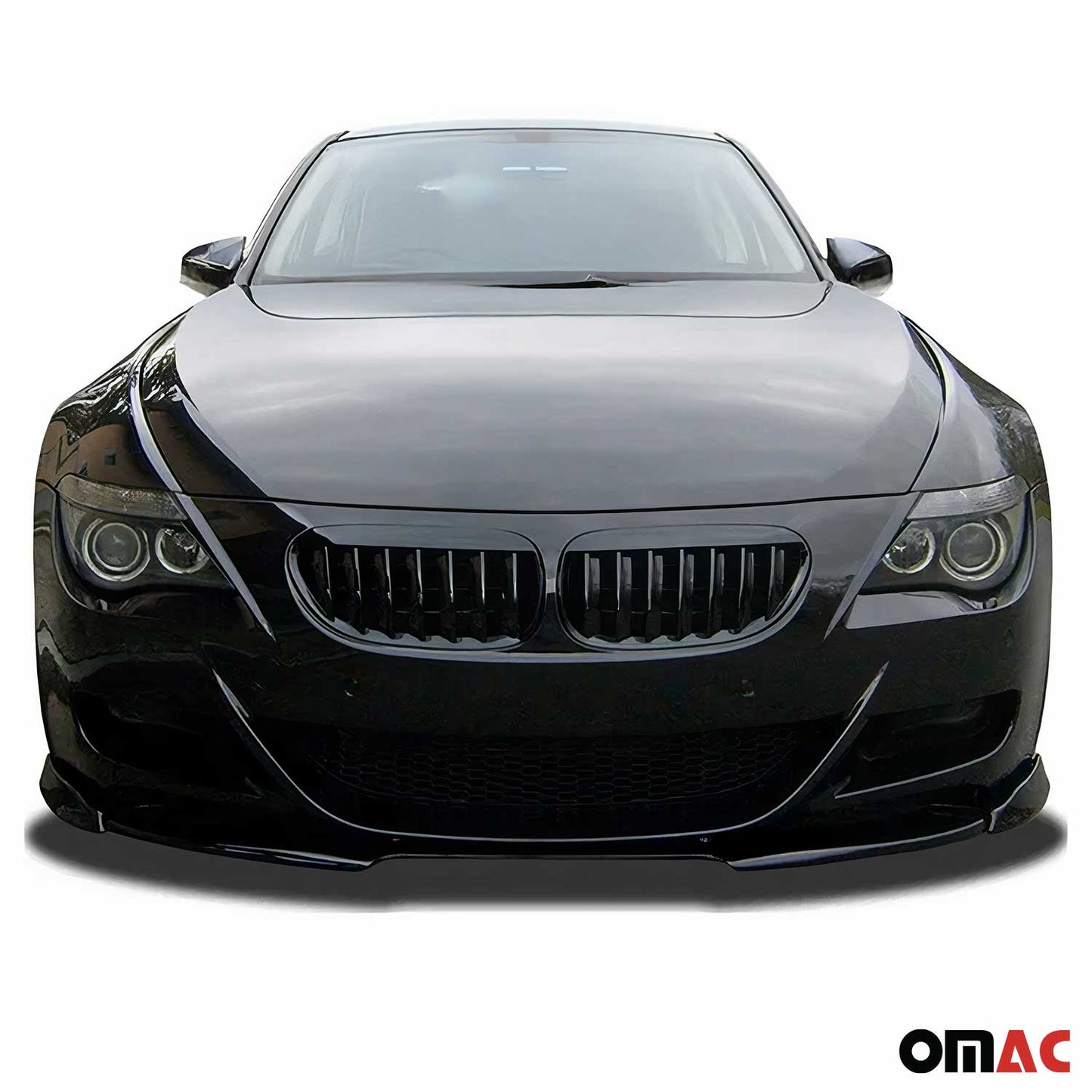 2004-2010 BMW 6er E63 Frontspoiler Vario-X PU Schwarz