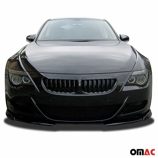 2004-2010 BMW 6er E63 Frontspoiler Vario-X PU Schwarz