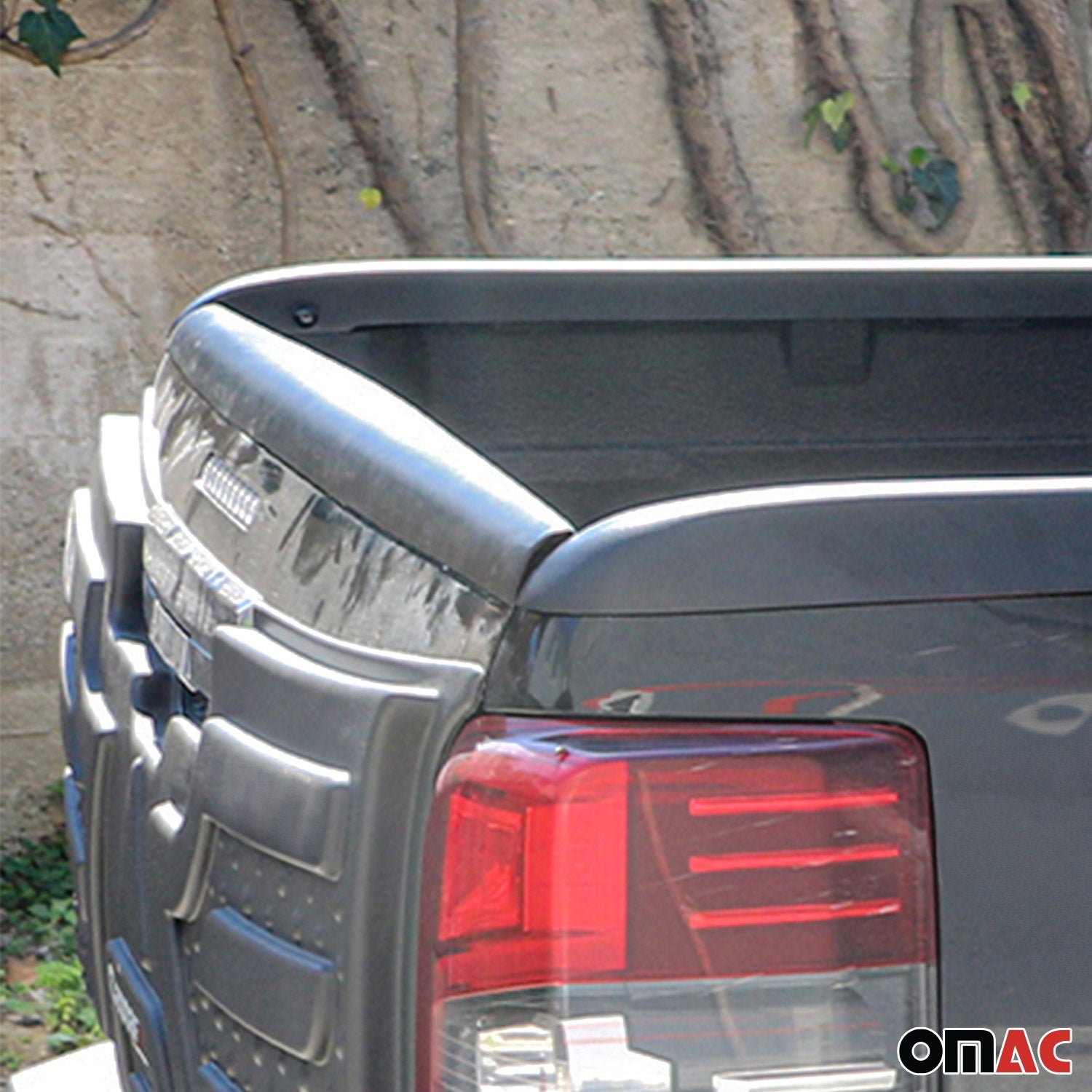 Heckklappenschutz Schutzleiste für Isuzu D-Max 2019-2025 ABS Schwarz OMAC DE