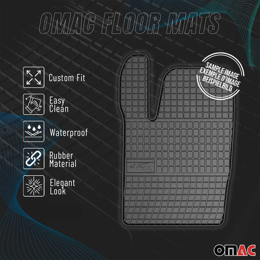 2000-2008 Audi A4 Limo Avant Fußmatten Gummi Schwarz 4 tlg - autoseifert.com