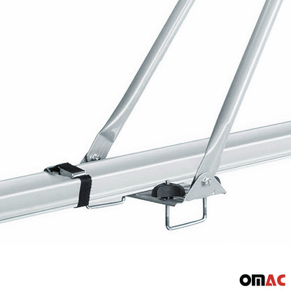 2x Fahrradträger Dachfahrradträger bis 15kg Fahrradhalter Aluminium Fahrräder OMAC DE