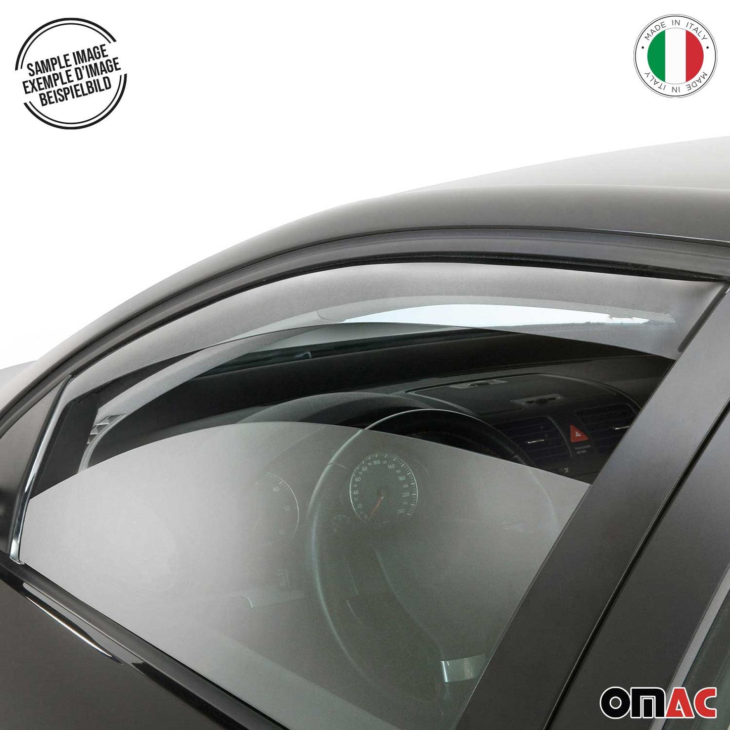 Windabweiser Regenabweiser für VW Golf mk4 1997-2006 Acryl Dunkel 4tlg
