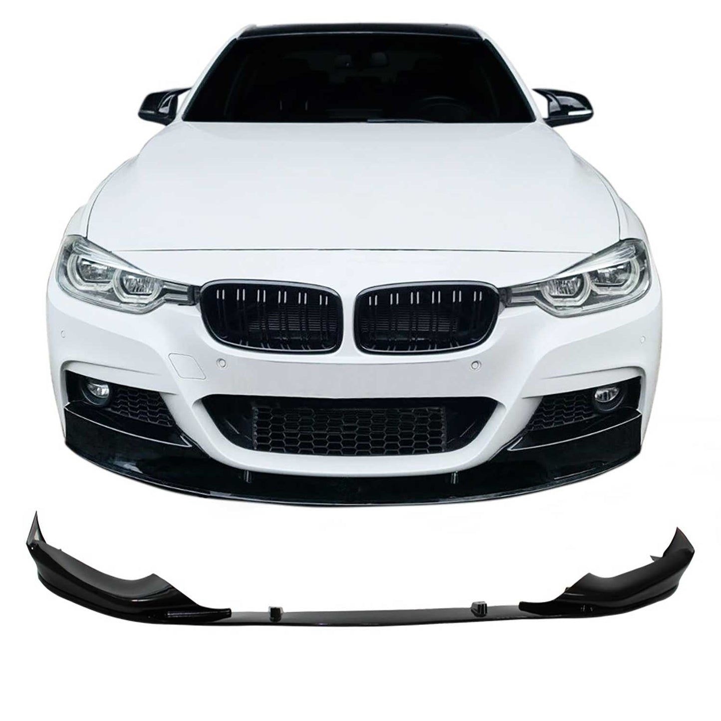 JOM Frontspoiler Lippe Stoßstange für BMW G30 / G31 2017-2020 schwarz glänzend OMAC DE