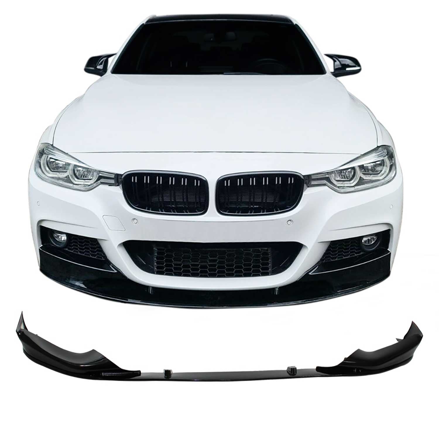 JOM Frontspoiler Lippe Stoßstange für BMW G30 / G31 2017-2020 schwarz glänzend OMAC DE