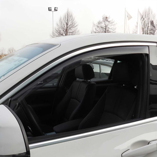 Windabweiser Regenabweiser für BMW X4 F26 2014-2018 Acryl Dunkel 2tlg