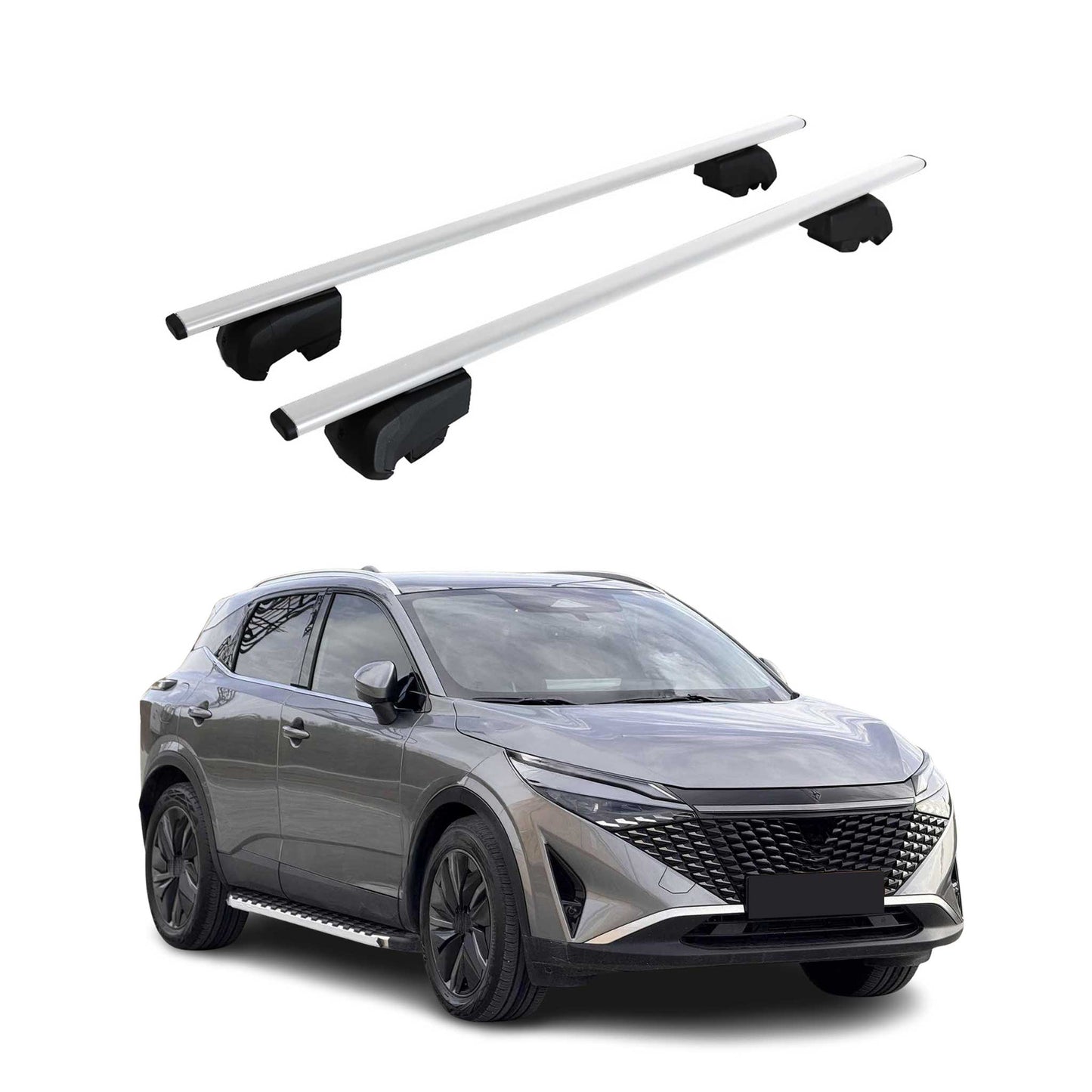 Dachträger für Nissan Qashqai 2021-2023 Metall ABE 2x OMAC DE