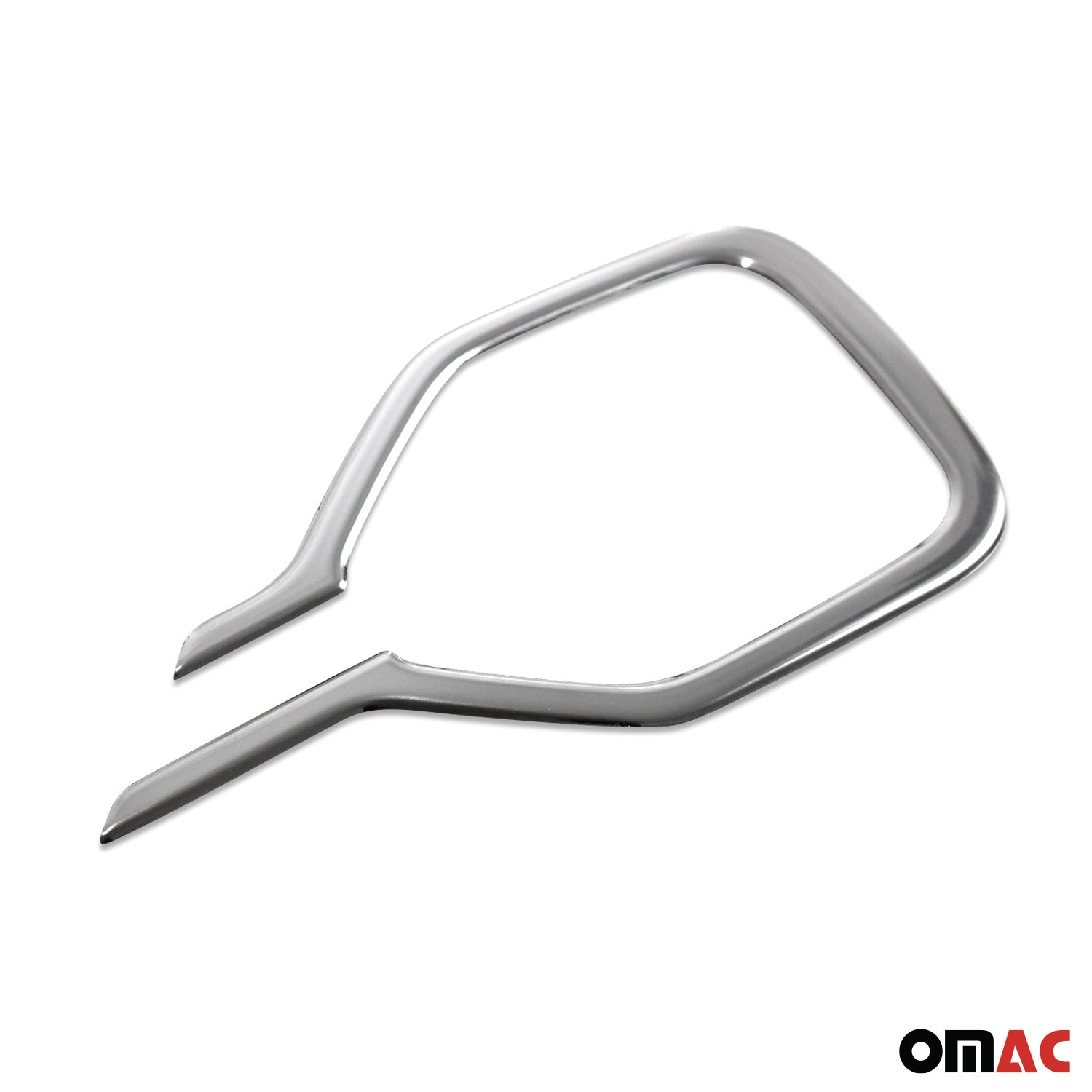 Nebelscheinwerfer Rahmen für Dacia Sandero Stepway 3 2021-2024 Edelstahl Chrom OMAC DE