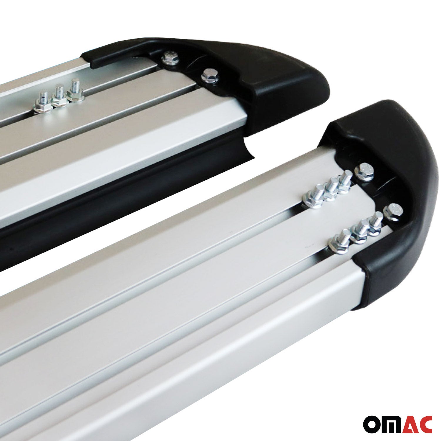 2023-2025 BYD Seal Trittbretter Seitenschweller Seitenbretter Aluminium Schwarz Silber OMAC DE