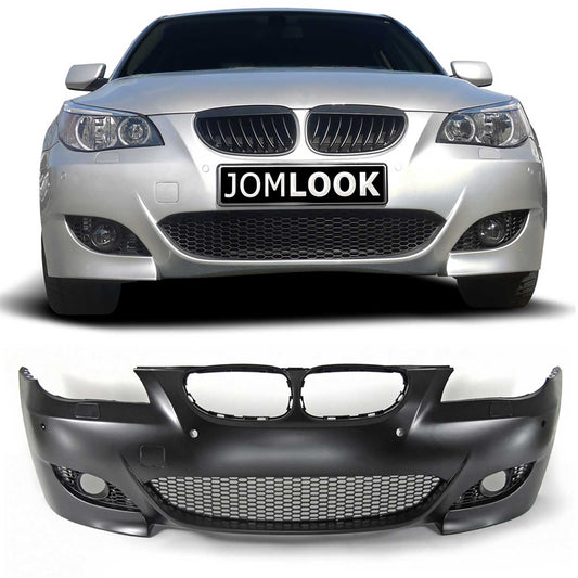 JOM Frontstoßstange für BMW E60 Limo / E61 2004-2007 mit PDC-Bohrungen OMAC DE
