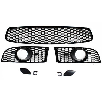 JOM Frontstoßstange für BMW E92 Coupe E93 Cabrio 2006-2010 SRA Schwarz OMAC DE