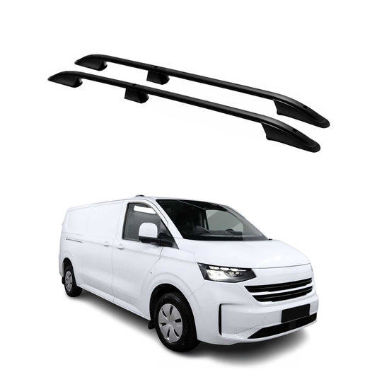 Dachreling Dachgepäckträger für VW Transporter T7 2024-2025 L2 Langer Schwarz 2x OMAC DE