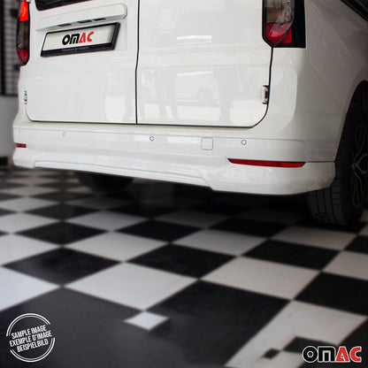 2021-2025 VW Caddy Heckspoiler Lippe Stoßstange Splitter Langer Grundiert OMAC DE