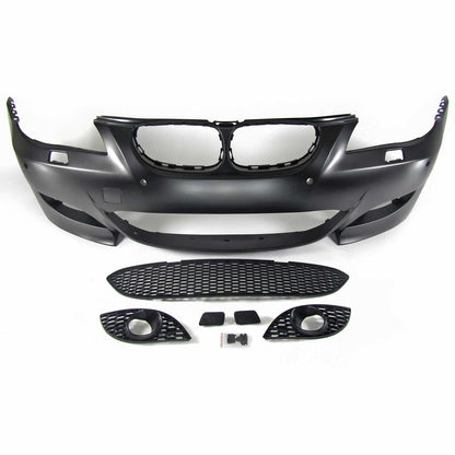 JOM Frontstoßstange für BMW E60 Limo / E61 2004-2007 mit PDC-Bohrungen OMAC DE