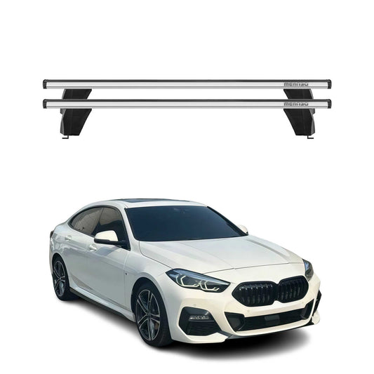 Menabo Dachträger Grundträger für BMW 2 Gran Coupe F44 2019-2024 ABE Alu Grau OMAC DE